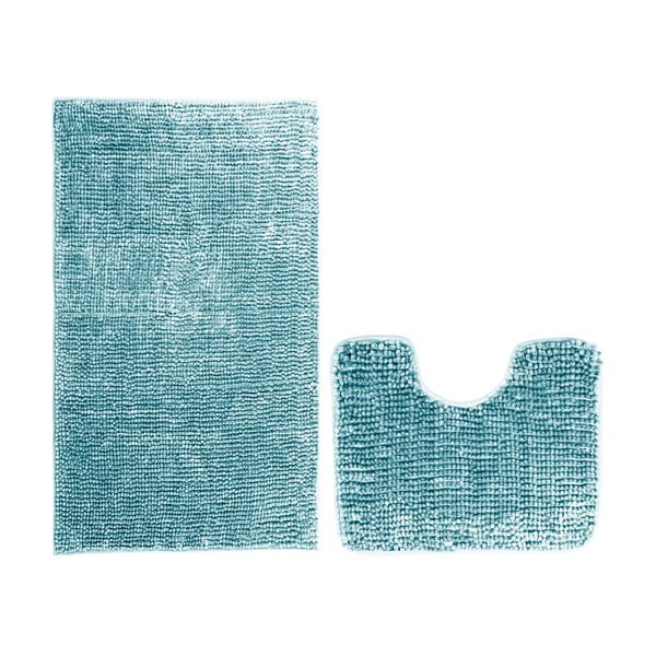 Set od 2 plave kupaonske prostirke AmeliaHome Bati