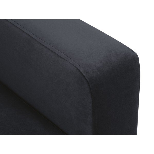 Tamnoplavi baršunasti kauč Kooko Home Harmony, 220 cm-image-4