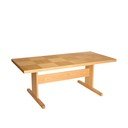 Blagovaonski stol u dekoru hrasta 95x195 cm Skak – Hübsch