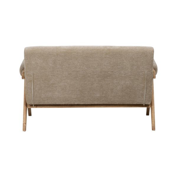 Bež sofa od šenila 134 cm Rest – Ixia-image-3