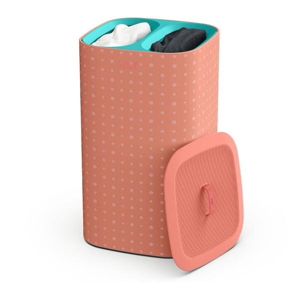 Ružičasta tekstilna košara za rublje 60 l Tota Pop – Joseph Joseph