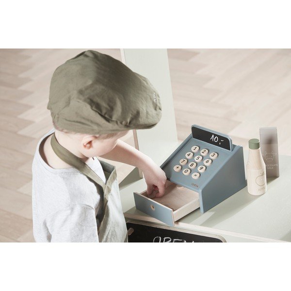 Drvena dječja blagajna Flexa Play Shop Cashregister-image-3