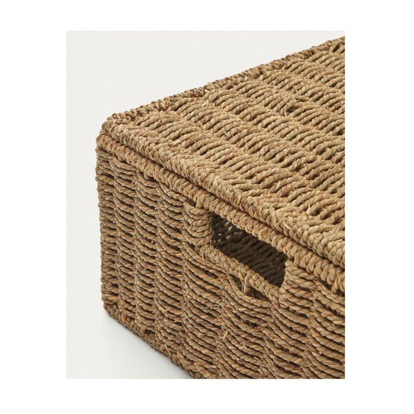 Košare u setu 2 kom od morske trave 40x60x21 cm Tossa – Kave Home-image-4