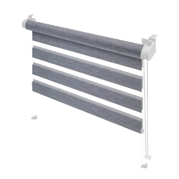 Sive rolete  42,5x150 cm Zebra Natur – Gardinia-image-1