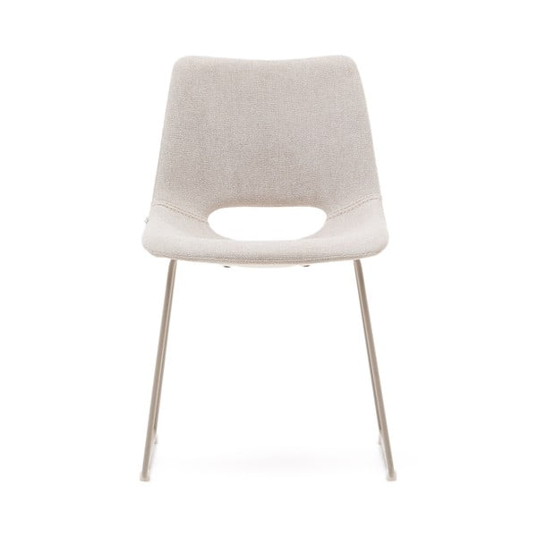 Bež blagovaonska stolica Zahara – Kave Home-image-3