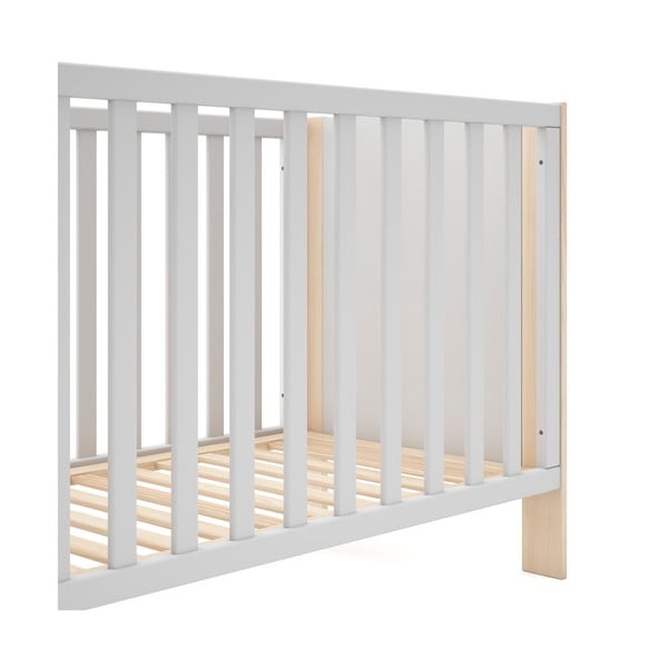 Bijeli/u prirodnoj boji dječji krevet 60x120 cm Esteban – Marckeric-image-4