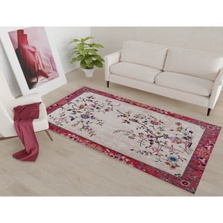 Crveno-krem perivi tepih 230x160 cm - Vitaus