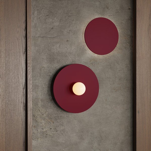 Tamno plava metalna zidna lampa ø 50 cm AKE – Thoro-image-1