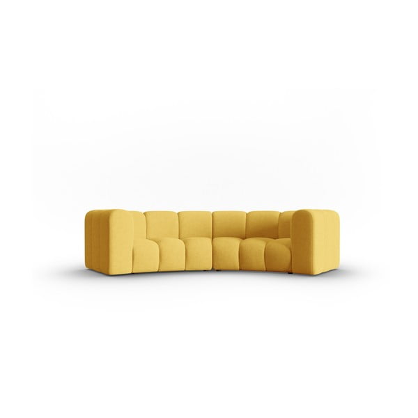 Žuta  sofa 322 cm Lupine – Micadoni Home