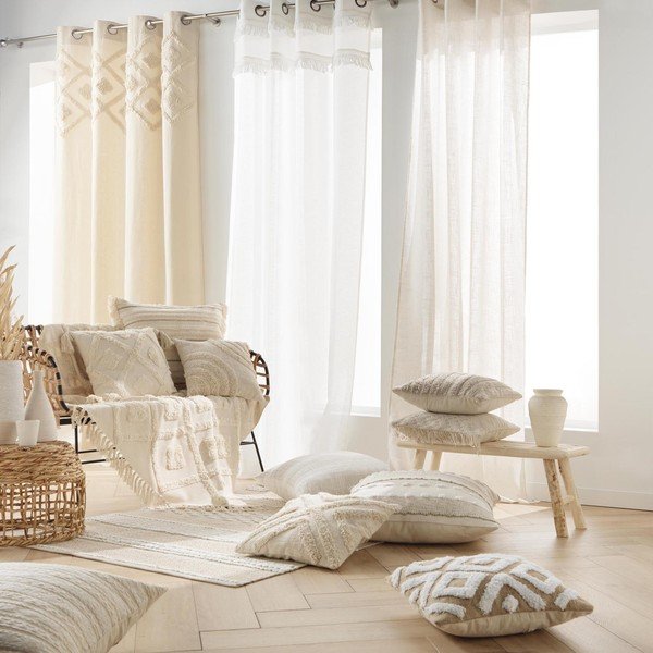 Pamučan ukrasni jastuk 60x60 cm Atlas – douceur d'intérieur-image-2