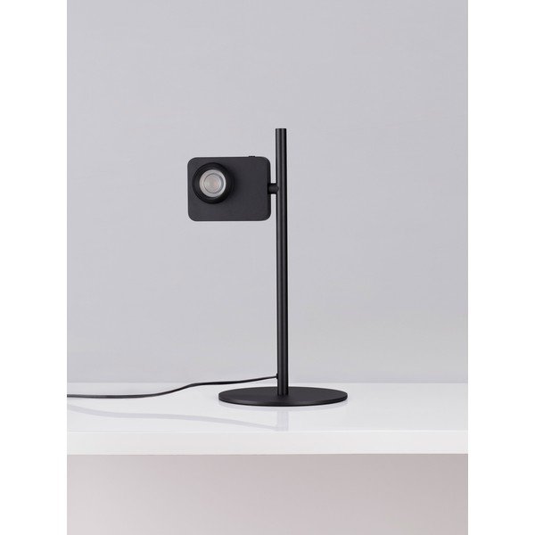 Crna LED stolna lampa aluminijska sa savitljivom konstrukcijom/s mogućnosti zatamnjivanja (visina 46 cm) Kedros – Nova Luce-image-3