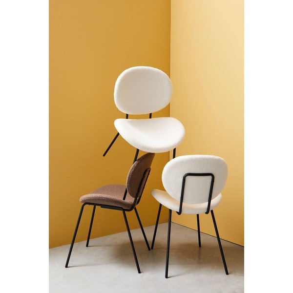 Bijela podstavljena blagovaonska stolica Maddie – Yes Everyday-image-1