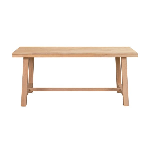 Blagovaonski stol od brušene hrastovine Rowico Brooklyn, 170 x 95 cm-image-3