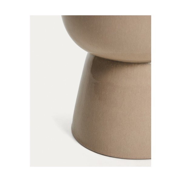 Okrugao vrtni stolić keramički 36x36 cm Mesquida – Kave Home-image-3
