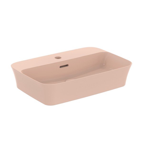 Svijetlo ružičasti keramički umivaonik 55x38 cm Ipalyss – Ideal Standard