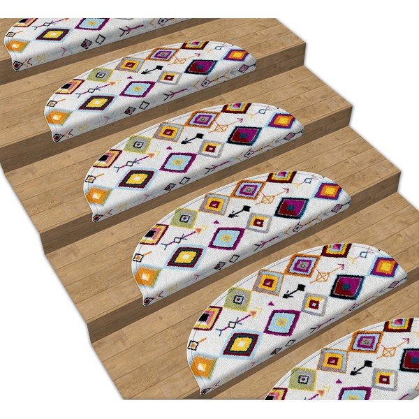 Tepisi za stepenice u setu od 16 kom Ethnic - Vitaus, 65 x 20 cm-image-1