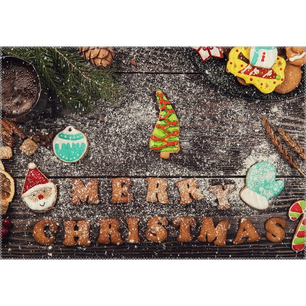 Tepih Vitaus Christmas Period Merry Christmas Cookie, 50 x 80 cm