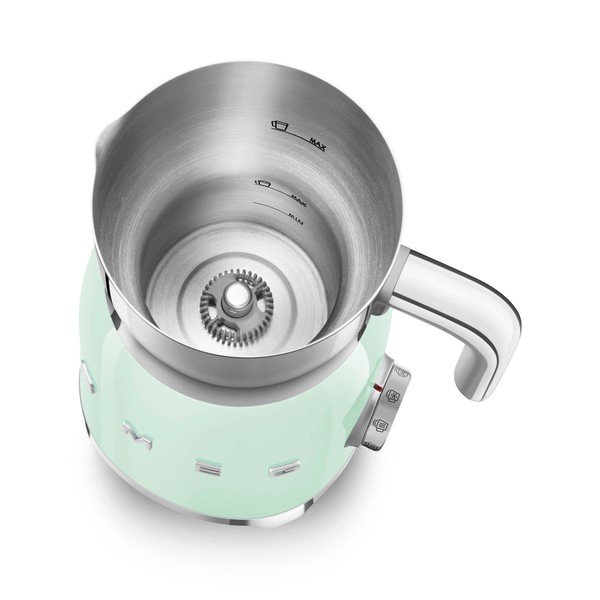 Svijetlo zelena električna pjenilica za mlijeko Retro Style – SMEG-image-2
