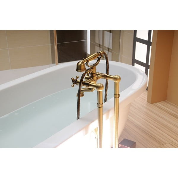 Zidna slavina za kadu u brončanoj boji (s 2 izlaza) Antea – Sapho-image-1