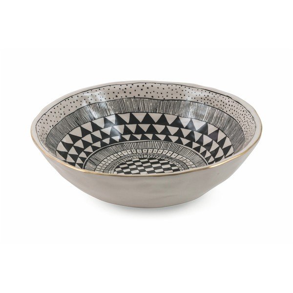 Crna zdjela za zemljano posuđe Villa d'Este Masai, promjer 23 cm-image-1