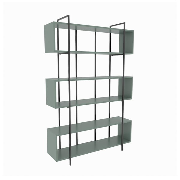 Zelena biblioteka 120x180 cm Bruti – Kalune Design-image-2
