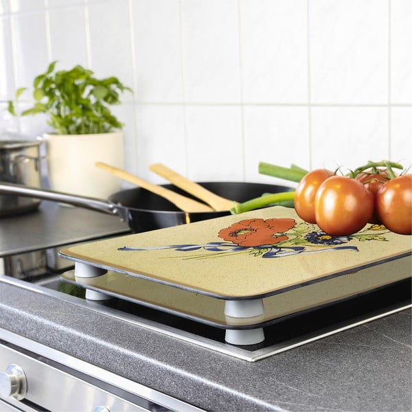 Poklopci za štednjak od kaljenog stakla u setu od 2 komada 52x30 cm Corn-Flowers - Maximex-image-1