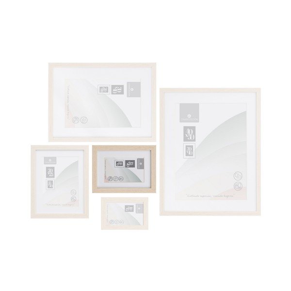 Stojeći/viseći okvir u prirodnoj boji 17,5x22,5 cm Sencillo – Casa Selección-image-1