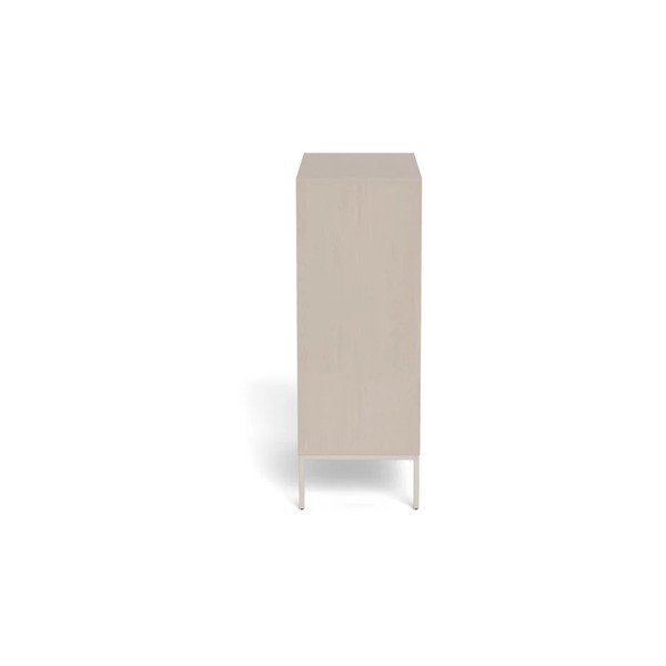 Siva komoda od melamina 80x110x40 cm Palmdale – Actona-image-3