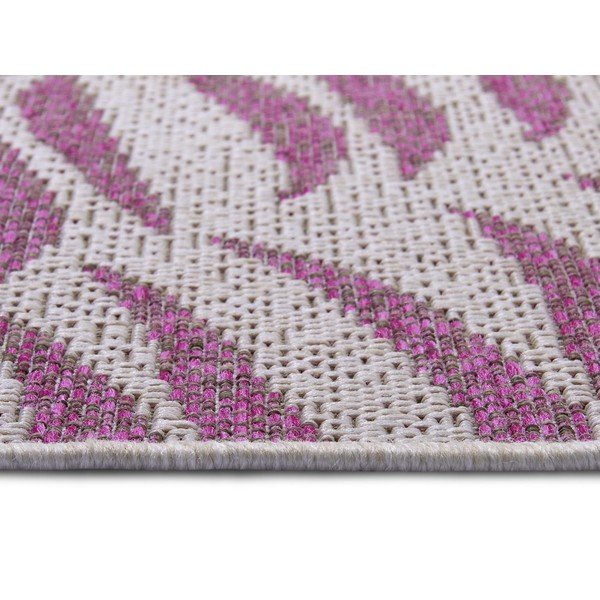 Ružičasto-bež vanjski tepih NORTHRUGS Palmera, 200 x 290 cm-image-3