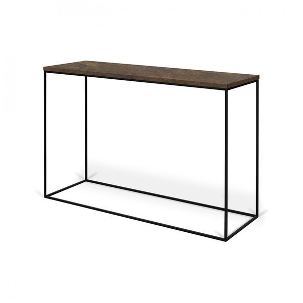 Konzolni stol s pločom od crvenog mramora TemaHome Gleam-image-1