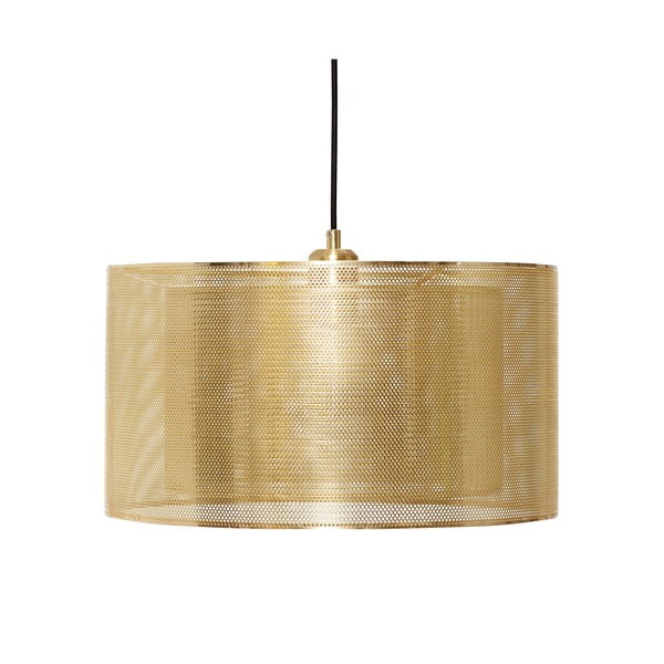 Viseća svjetiljka u zlatnoj boji Hübsch Karimo