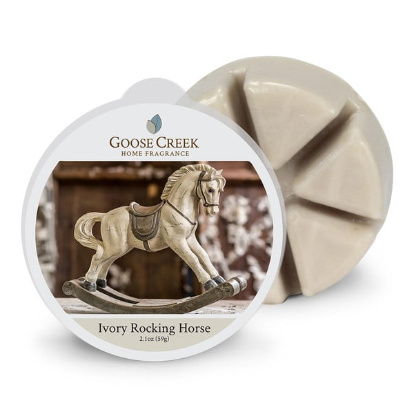 Mirisni vosak za aroma lampu Goose Creek Ivory konj za ljuljanje, 65 sati gorenja