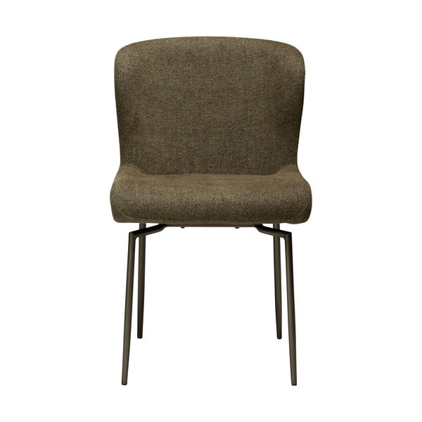 Kaki zelena podstavljena blagovaonska stolica Glam – DAN-FORM Denmark-image-3