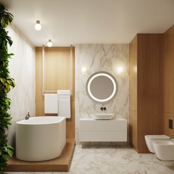 Smeđe-siva stropna svjetiljka sa staklenim sjenilom ø 12 cm Orbital – Sollux-image-1