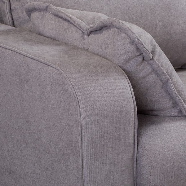 Siva kutna garnitura (desni kut) Beata - Ropez-image-1