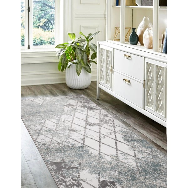 Staza prljavo plava 80x300 cm Sensi Gepi – FD-image-1