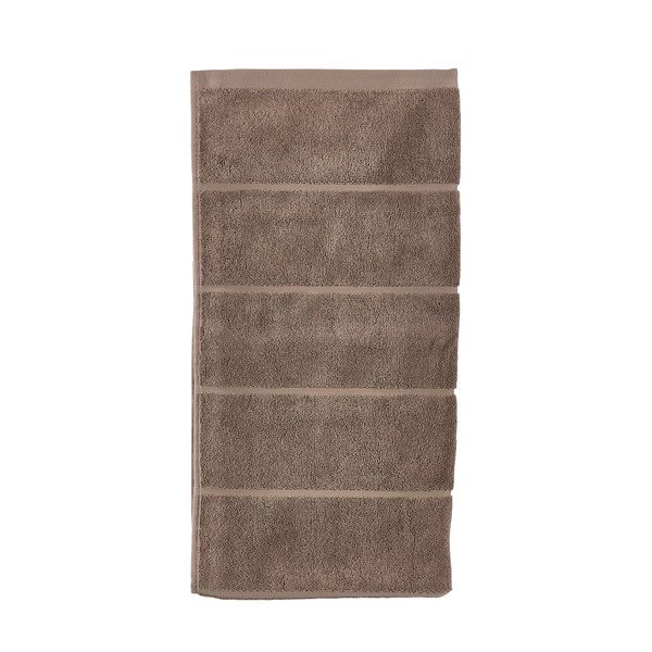 Svjetlo smeđi pamučan ručnik od frotira 70x140 cm Sauna – Zone