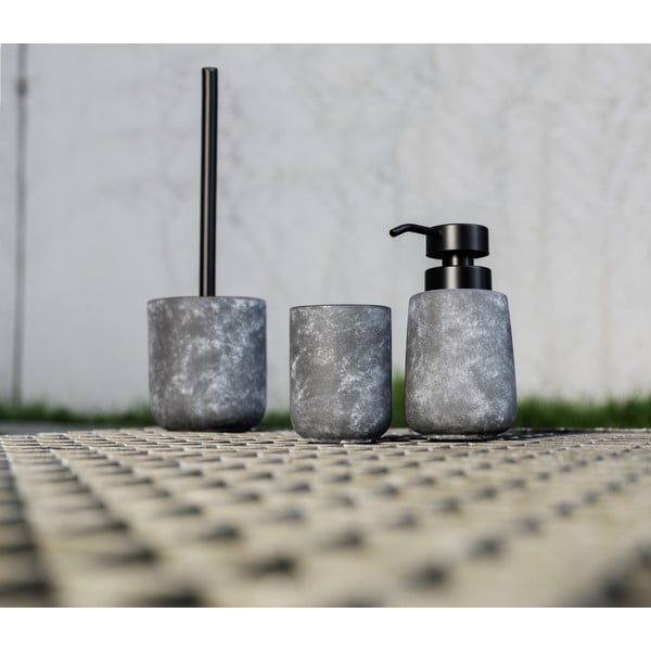 Siva keramička WC četka Sacile – Wenko-image-1