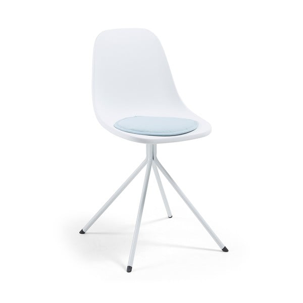 Bijela stolica za blagovanje La Forma Mint-image-4