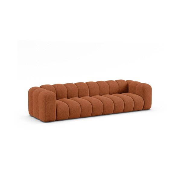 Ciglasta sofa od šenila 290 cm Lupine – Micadoni -image-1