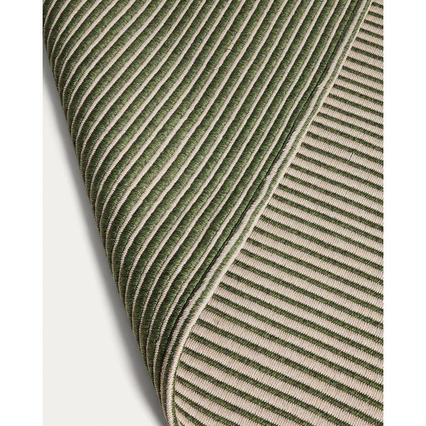 Zeleni/bež unutarnji i vanjski tepih 160x230 cm Ardelia – Kave Home-image-4