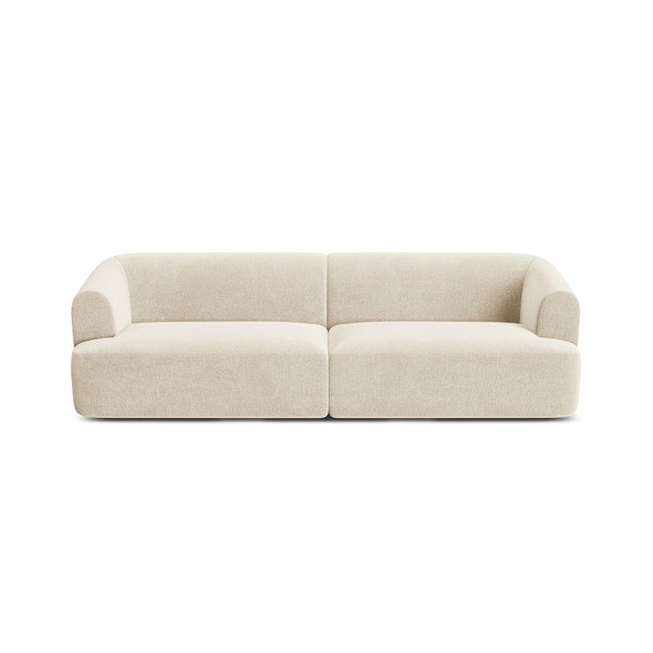 Bež baršunasti sofa 255 cm Campi – Cosmopolitan Design-image-3