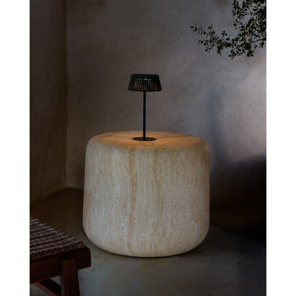 LED stolna vanjska svjetiljka sa solarnim panel ø 11 cm Aldet – Kave Home-image-1