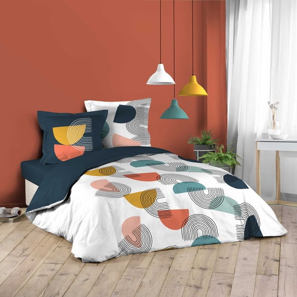 Pamučna posteljina za bračni krevet/za produženi krevet 240x220 cm Pop Art – douceur d'intérieur