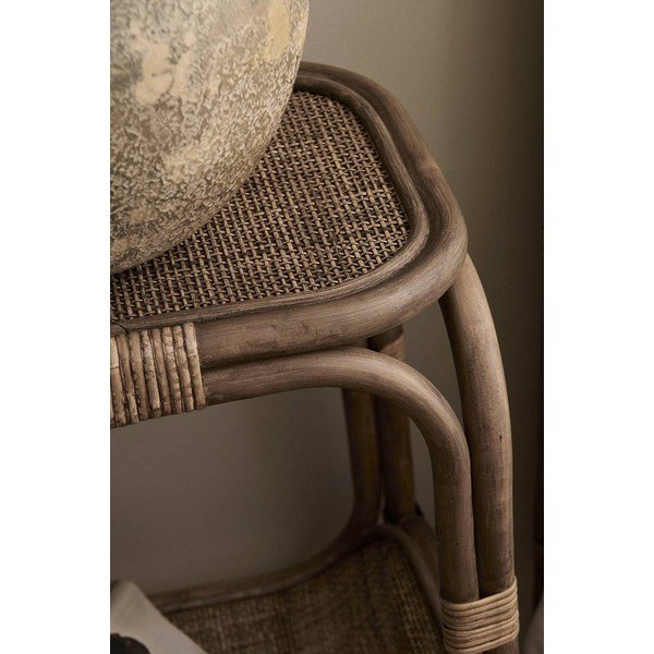 Okrugao pomoćni stol od ratana ø 41 cm Magnolia – Ellos Home-image-3