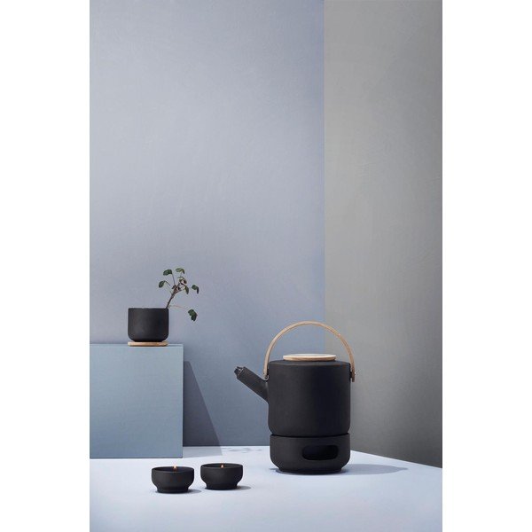 Crni čajnik od kamenine 1,25 l Theo – Stelton-image-4