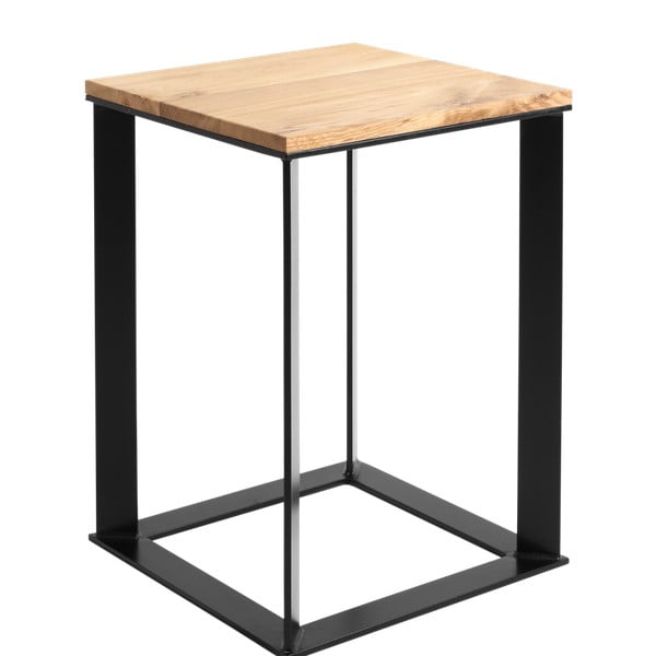 Bočni stol s crnom Custom Form Skaden konstrukcijom