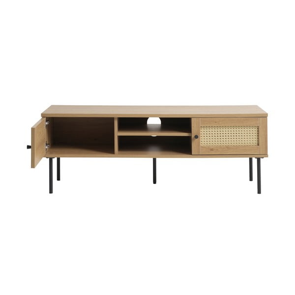 TV komoda u dekoru hrasta u prirodnoj boji 120x43 cm Pensacola – Unique Furniture-image-2