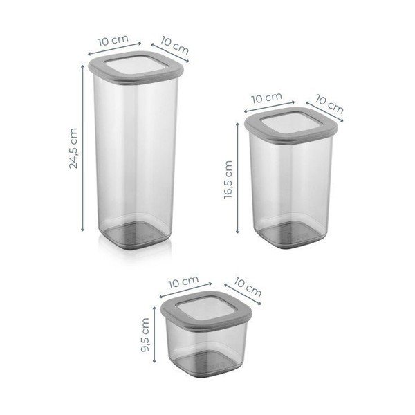 Posude za namirnice u setu 18 kom za čuvanje hrane Fresco – Hermia-image-3