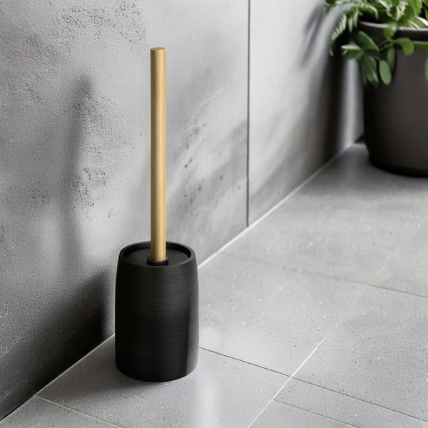 Crna WC četka od polyresina Altavalle – Wenko-image-1